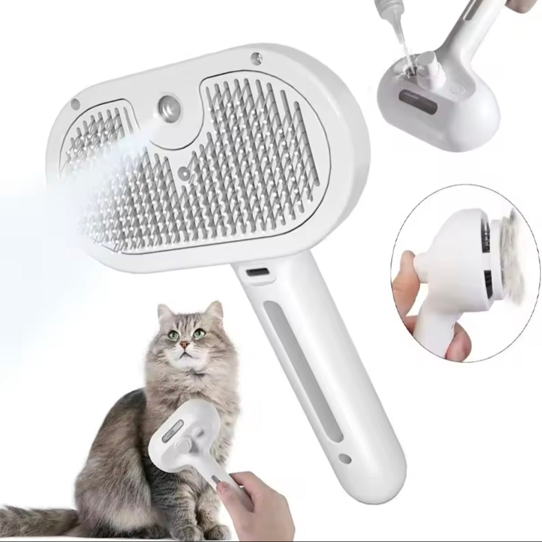 SteamBrush 3-in-1 Dampfbürste für Katzen – Hauptansicht