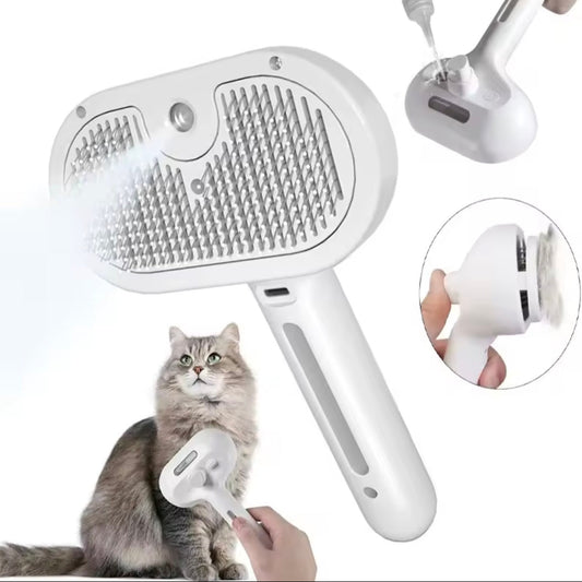 SteamBrush 3-in-1 Dampfbürste für Katzen – Hauptansicht