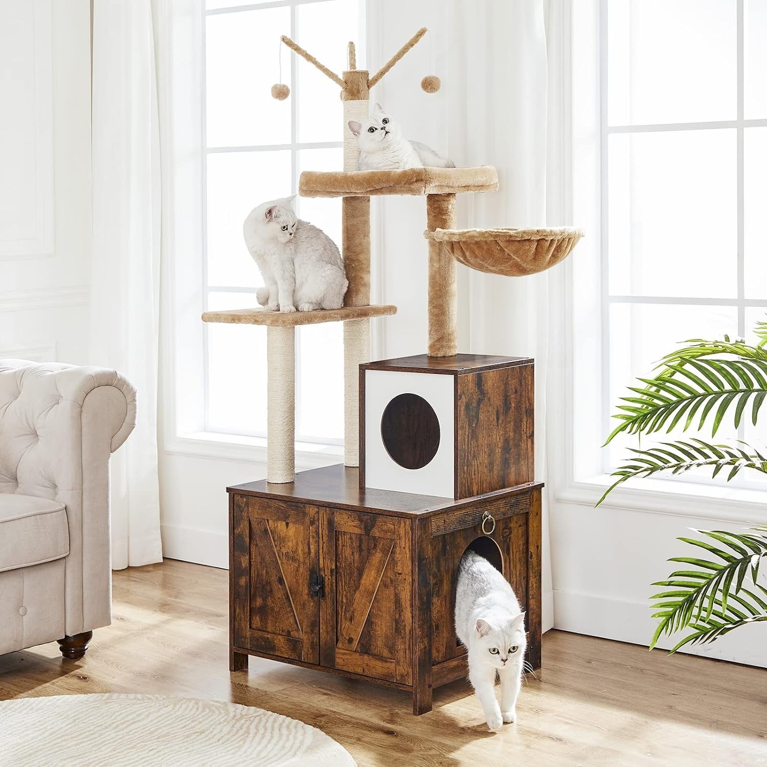 2-in-1 Multi Katzenschrank – Ansicht 5