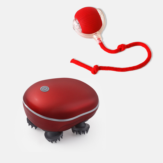 WhiskerWave Duo Set – Massage und Smart Rolling Ball Bundle